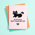 Happy Valentine’s Day Mewooo Card