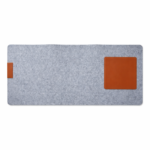 Felt Desk Organizer Mouse Pad 62×31 cm – Eco-Friendly Smooth Desktop Mat, Non-Slip, Dark Grey, for Office & Home - Image 3