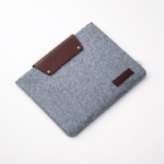 Felt Laptop Sleeve 13 Inch – Slim Protective Eco-Friendly Soft Case for Laptops, Dark Grey - Image 3