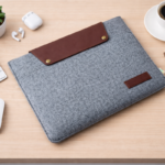Felt Laptop Sleeve 13 Inch – Slim Protective Eco-Friendly Soft Case for Laptops, Dark Grey
