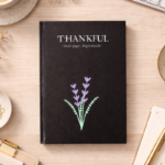 Thankful Gratitude Journal – 150 Daily Pages, Weekly Reflection + Motivation, Monthly Life Balance Tracker, Mindset Reset & Wellness Planner