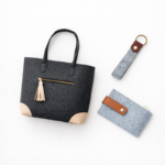 Everyday Elegance Women’s Tote Bag Combo – Handbag + Keychain + Power Bank Pouch | Stylish Daily Carry Set for Work, Travel & Casual Use - Image 5