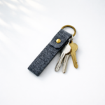Everyday Carry Combo – Felt Wristlet Pouch, Key Chain & Power Bank Pouch - Image 3