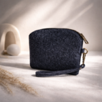 Travel & Daily Carry Set — Passport Cover + Keychain + Cable Wrap + Wristlet Pouch - Image 3