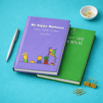 Family Gratitude Pair – Bright Side Gratitude Journal & My Happy Moments Kids Gratitude Journal | Parent & Child Thankfulness Writing Set | Daily Reflection & Positivity Planner - Image 4