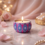 Serenity Trio Decorative Candle Set – Calm Flame, Gentle Aura & Subtle Glow Tin Candles for Elegant Home Décor and Gifting - Image 2