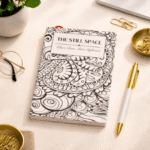 Mindful Living Gift Bundle – Still Space Wellness Journal, Pouch, Key Chain & Premium Diary Cover | Self-Care & Thoughtful Gift Set - Image 2