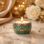 Ultimate Calm Collection Decorative Candle Set – Calm Flame, Calm Radiance, Serene Spark & Subtle Glow Tin Candles for Elegant Home Décor - Image 5
