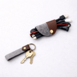 Self-Care Gift Bundle with Gratitude Journal, Key Chain & Cable Organizer – Thoughtful Wellness Gift Set - Image 3