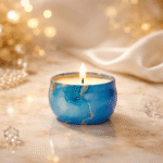 Minimal Luxe Pack Decorative Candle Set – Minimal Flame, Moonlit Tin, Pure Flicker & Gentle Flicker Tin Candles for Elegant Home Décor - Image 3