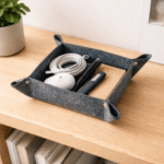 Workday Essentials Trio Pack – Storage Basket, Mouse Pad & Wire Organizer | Premium Desk Organizer Gift Bundle - Image 3