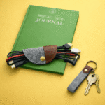 Self-Care Gift Bundle with Gratitude Journal, Key Chain & Cable Organizer – Thoughtful Wellness Gift Set - Image 4