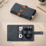 Workday Essentials Trio Pack – Storage Basket, Mouse Pad & Wire Organizer | Premium Desk Organizer Gift Bundle - Image 4