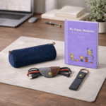 Kids Gratitude Gift Bundle – My Happy Moments Kids Gratitude Journal, Pouch, Key Chain & Cable Wrap | Mindfulness & Organization Gift Set for Children - Image 6