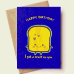 Cute Toast Card